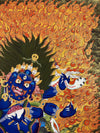 Six Arm Mahakala Large Thangka - Art Of Tibet