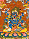 Six Arm Mahakala Thangka - Art Of Tibet