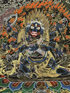 Six Arm Mahakala Thangka - Art Of Tibet