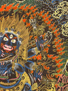 Six Arm Mahakala Thangka - Art Of Tibet