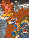 Six Arm Mahakala Thangka - Art Of Tibet