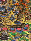 Six Arm Mahakala Thangka - Art Of Tibet