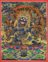 Six Arm Mahakala Thangka - Art Of Tibet