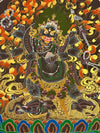 Six Arm Mahakala Thangka - Art Of Tibet