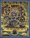 Six Arm Mahakala Thangka - Art Of Tibet