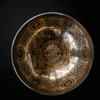 Spiritual Kalachakra Mandala Carved Singing Bowl - Art Of Tibet