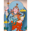 Standing Guru Rinpoche Padmasambhava Thangka - Art Of Tibet