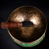 Super Flower Blood Moon Tibetan Singing Bowl - Art Of Tibet
