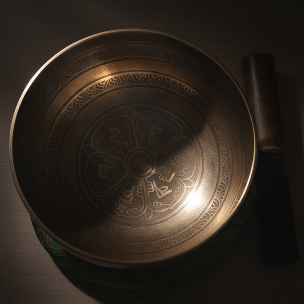 Tibetan Mantra Singing Bowl - Art Of Tibet