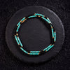 Tibetan Turquoise & Black Onyx Heishi Beads Mala - Art Of Tibet