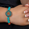 Tibetan Turquoise Bloom Bracelet - Art Of Tibet