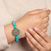 Tibetan Turquoise Bloom Bracelet - Art Of Tibet