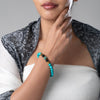 Tibetan Turquoise Elevate The Mind Bracelet - Art Of Tibet