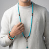 Tibetan Turquoise Elevate The Mind Mala - Art Of Tibet