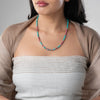 Tibetan Turquoise with Rhodonite Short Mala - Art Of Tibet