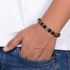 Tiger Eye and Onyx Bracelet - Art Of Tibet
