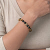 Tiger Eye and Onyx Bracelet - Art Of Tibet