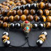 Tiger Eye & Hematite Mala – Strength & Balance - Art Of Tibet