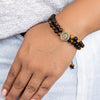 Tiger Eye Lava Stone Double Layer Bracelet - Art Of Tibet