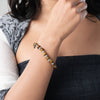 Tiger Eye Shield Bracelet - Art Of Tibet