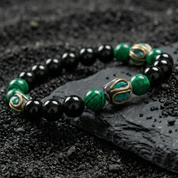 Triple Protection Onyx Bracelet - Art Of Tibet