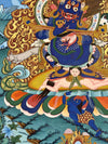 Two Arm Mahakala Thangka - Art Of Tibet