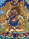 Two Arm Mahakala Thangka - Art Of Tibet