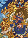 Two Arm Mahakala Thangka - Art Of Tibet