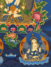 Vairocana Buddha Thangka Painting - Art Of Tibet