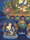 Vairocana Buddha Thangka Painting - Art Of Tibet