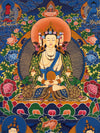 Vairocana Buddha Thangka Painting - Art Of Tibet