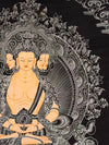 Vairocana Buddha Thangka Painting - Art Of Tibet
