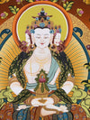Vairocana Buddha Thangka Painting - Art Of Tibet