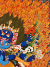 Vajrakilaya Masterpiece Large Thangka - Art Of Tibet