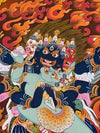 Vajrakilaya Masterpiece Thangka - Art Of Tibet