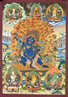 Vajrapani Masterpiece Thangka - Art Of Tibet