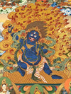 Vajrapani Masterpiece Thangka - Art Of Tibet