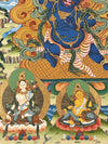 Vajrapani Masterpiece Thangka - Art Of Tibet