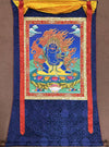 Vajrapani Thangka - Silk Framed - Art Of Tibet