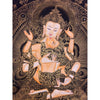 Vajrasattva Shakti Thangka Painting - Art Of Tibet