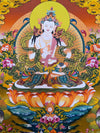 Vajrasattva Thangka - Art Of Tibet