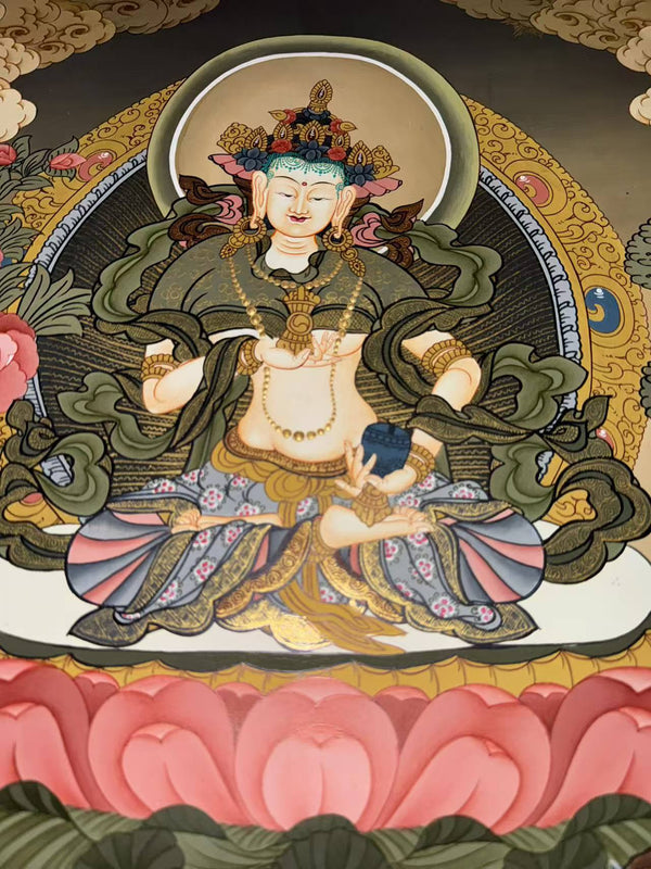 Vajrasattva Thangka - Art Of Tibet