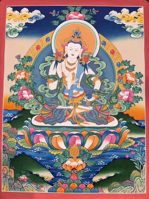 Vajrasattva Thangka - Art Of Tibet