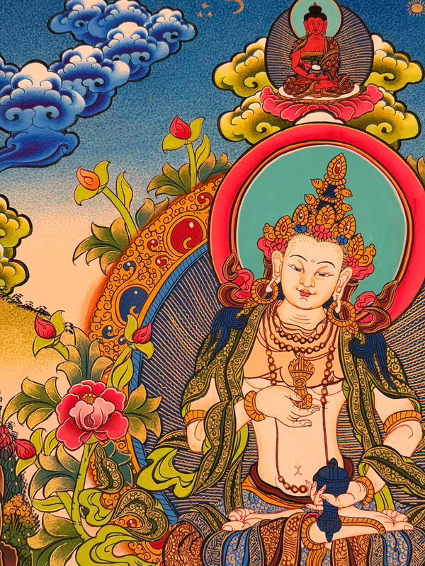Vajrasattva Thangka - Art Of Tibet