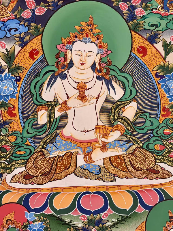 Vajrasattva Thangka - Art Of Tibet
