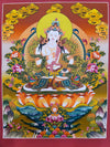 Vajrasattva Thangka - Art Of Tibet