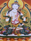 Vajrasattva Thangka - Art Of Tibet