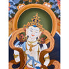 Vajrasattva Thangka - Art Of Tibet