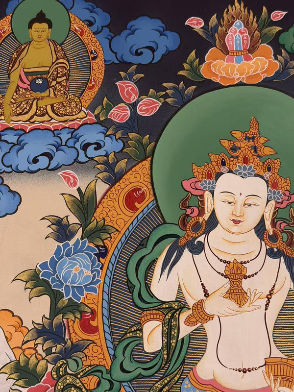 Vajrasattva Thangka - Art Of Tibet