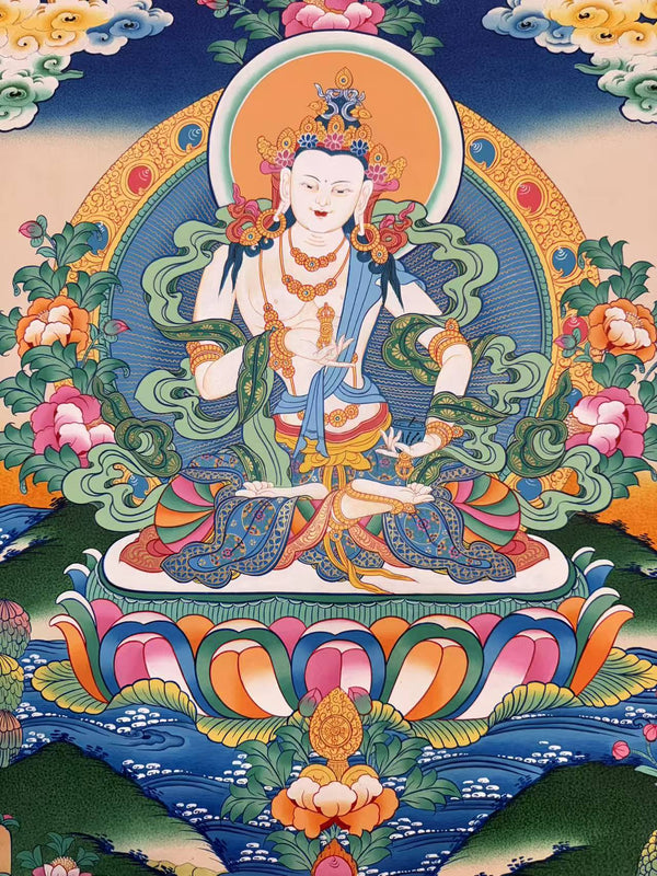 Vajrasattva Thangka - Art Of Tibet